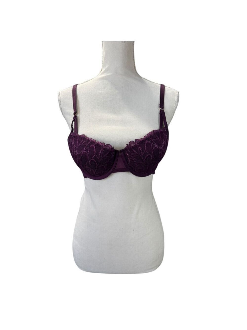 Women's Savage X Fenty Purple Lace Bra 38B